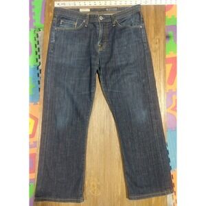 Adriano Goldschmied The Protege Straight Leg Dark Blue Jeans Men's 32x34 (34x25)